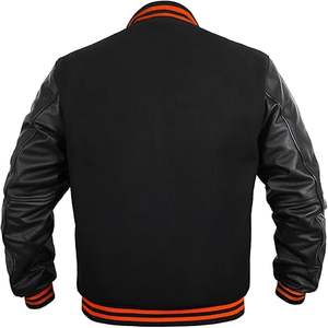 Customized Street Wear Logo Pattern <b>Letterman</b> <b>Jackets</b> OEM High Quality <b>Letterman</b> <b>Jacket</b> for Men - Product Image 3