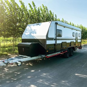 Vente chaude, mini-caravane de camping tout-terrain 4x4, remorque de camping-car, camping-car pour voyager, capacité de 4 personnes - Product Image 1