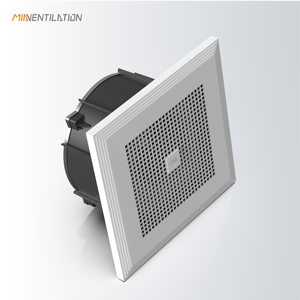 Système de ventilation d'extraction silencieux pour salle de bain et bureau, à montage au plafond carré, 16W 24W, vente en gros usine - Product Image 4