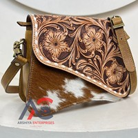 Vente en gros de sacs à main en cuir de vachette de luxe stylé usiné à la main en cuir exquis tendance pour femmes sac à main à bandoulière pour femmes