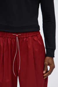 Custom Blank Lightweight Canvas <b>Baggy</b> Trousers Men <b>Joggers</b> High Quality Oversized Flared Sweatpants Street Style Antique Fashion - Product Image 3