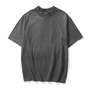 Ustom-ropa de calle de alta calidad para hombre, Camisetas estampadas de peso pesado, lank de talla grande - Product Image 2