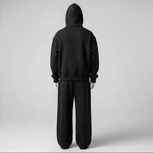 Chándal de Invierno Personalizado para Hombre, con Capucha, 100% Algodón, Ropa Casual de Moda con Impresión de Logotipo Personalizado, Talla Adulto - Product Image 2