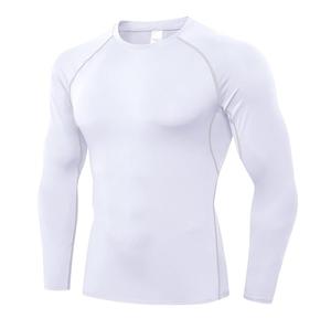Rashguard de compresión BJJ para hombre, camiseta de manga larga personalizada OEM para sesiones de práctica de agarre Jiu Jitsu MMA - Product Image 3