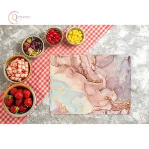 Modern Multicolor Rectangle Marble Kitchen Chopping Block Top Quality Super Classy Kitchenware Cutting Board At Reasonable Price - Product Image 3