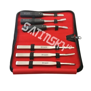 Optimice los procedimientos veterinarios con nuestro juego de elevador de extracción dental equino de primera calidad. Fabricado para precisión y durabilidad - Product Image 1