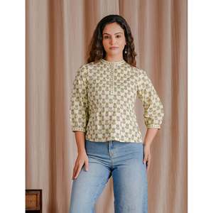 Top Corto de Algodón Estilo Pintux, Transpirable, Deportivo, Talla Única, con Volantes, Camisola - Product Image 5