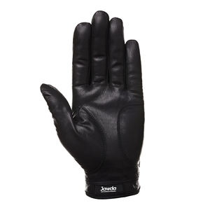 Gants de golf noirs antidérapants en cuir de mouton Cabretta avec logo en caoutchouc pour gaucher et droitier, vente en gros - Product Image 2