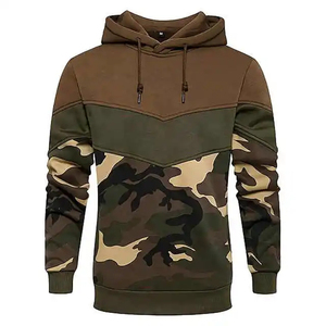 Nouveau design, sweat à capuche d'hiver personnalisé en molleton épais 400g, coupe oversize et carrée, 100% coton, pour homme - Product Image 1