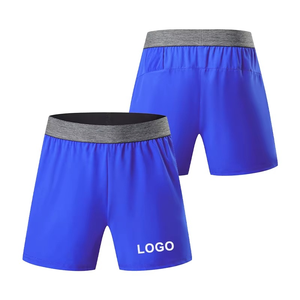 Pantalones Cortos Deportivos Casuales para Hombre, Cómodos, Elegantes, de Cintura Media, Transpirables, de Secado Rápido, Ajuste Relajado y Delgado, Diseño Sólido - Product Image 3