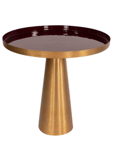 Table d'extrémité décorative faite à la main polie en or avec dessus en marbre de conception classique vente en gros de l'usine pour les meubles de maison - Product Image 6