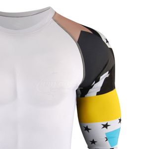 Meilleur design de rashguard à manches longues avec impression de logo personnalisée, haute qualité, spandex polyester, séchage rapide, respirant, compression - Product Image 3