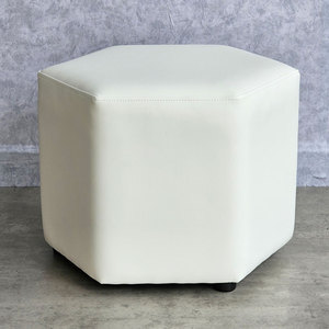 ชุดเก้าอี้โซฟาหกเหลี่ยมร่วมสมัย 3 ตัว หุ้มหนังเทียม (GDSF009) - Product Image 6