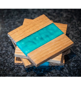 Fabricant de tasses en bois et en résine Mug Coaster Tapis de table chauffants pour la maison, le restaurant, l'hôtel et le bureau de l'Inde - Product Image 4