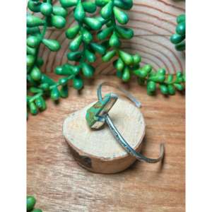 Donovan Skeets Kingman Turquoise & Sterling <b>Silver</b> Fashion <b>Cuff</b> <b>Bracelet</b> - Product Image 3