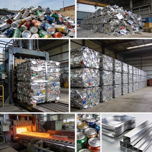 Chatarra de Latas de Aluminio UBC, Latas de Bebidas Usadas en Pacas de Alta Densidad para Reciclaje Industrial y Mercados de Exportación - Product Image 4