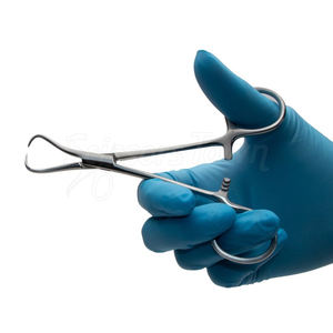 Pince à serviette chirurgicale en acier inoxydable Pince de verrouillage Instrument médical réutilisable durable pour les procédures cliniques - Product Image 5