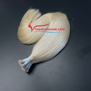 ผ้าผมยุโรปคุณภาพสูงกลุ่มผมมนุษย์สําหรับถักผ้าไม่ทอใช้กับต่อผมผ้าอัจฉริยะ - Product Image 4