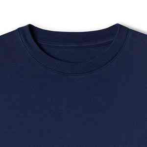 Sweat-shirt à col rond personnalisé 100% coton Sweat-shirt à col rond surdimensionné en molleton français Sweat-shirt uni Streetwear Sweat-shirt à col rond de luxe - Product Image 4