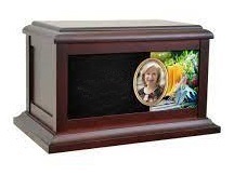 โกศใส่ศพทำจากไม้สำหรับผู้ใหญ่ชายหญิงโกศตกแต่งงานศพสไตล์โมเดิร์น - Product Image 3