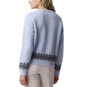 Pull décontracté à manches longues pour femmes pull d'hiver col rond et haut en tricot ample - Product Image 2