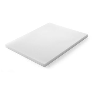 Tabla de Cortar HENDI Blanca de 500x350mm, Tabla de Picar Premium para Uso en la Cocina - Product Image 1
