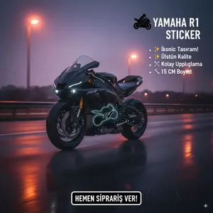 Yamaha R1 3D Motorcycle <b>Decal</b> Sticker for Master Level Decoration - Product Image 3