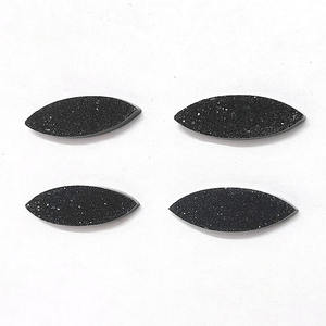 Cristal de Ágata Druzy Negra Natural, Altamente Pulido, 24x8mm, Forma Marquesa Plana, 6.7 Quilates, Gemas Sueltas para Fabricación de Joyería - Product Image 6