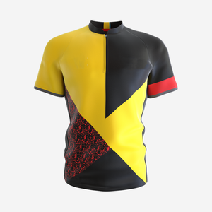 เสื้อเบสบอลแขนสั้นผ้ายืดแห้งเร็วเสื้อกีฬาพิมพ์ลายระบายอากาศ - Product Image 2