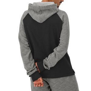 Sweat-shirts à capuche surdimensionnés à épaules tombantes de 500 g pour hommes, impression personnalisée sur écran, design streetwear, molleton de qualité supérieure, sweat-shirts pour hommes - Product Image 4