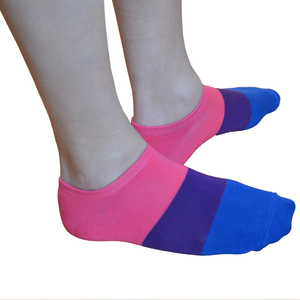 LGBTQ Rainbow Flag Calcetines <span class=keywords><strong>Pansexual</strong></span> Non Binary Bi Pride Anke Calcetines - Product Image 5