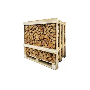 Toplu 100% meşe odun ucuz fiyatlarla paletler/ağlar yakacak odun, çam yakacak odun, citreous ahşap Premium kalite avrupa fırın kurutulmuş