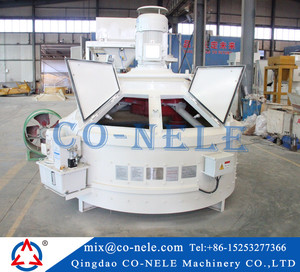 Malaxeur à béton planétaire CMP2500 150m/h, 3 portes de décharge, hydraulique/pneumatique en option, puissance de mélange 90kW, certifié CE ISO9001 - Product Image 4