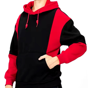 Vente en gros de sweats à capuche d'extérieur décontractés de haute qualité pour hommes sweat à capuche de sport multicolore avec techniques brodées - Product Image 4