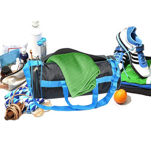 2024 personnalisé lourd grand Fitness voyage sac de sport haute qualité étanche en Nylon sport sac de sport avec logo élégant pour hommes - Product Image 3