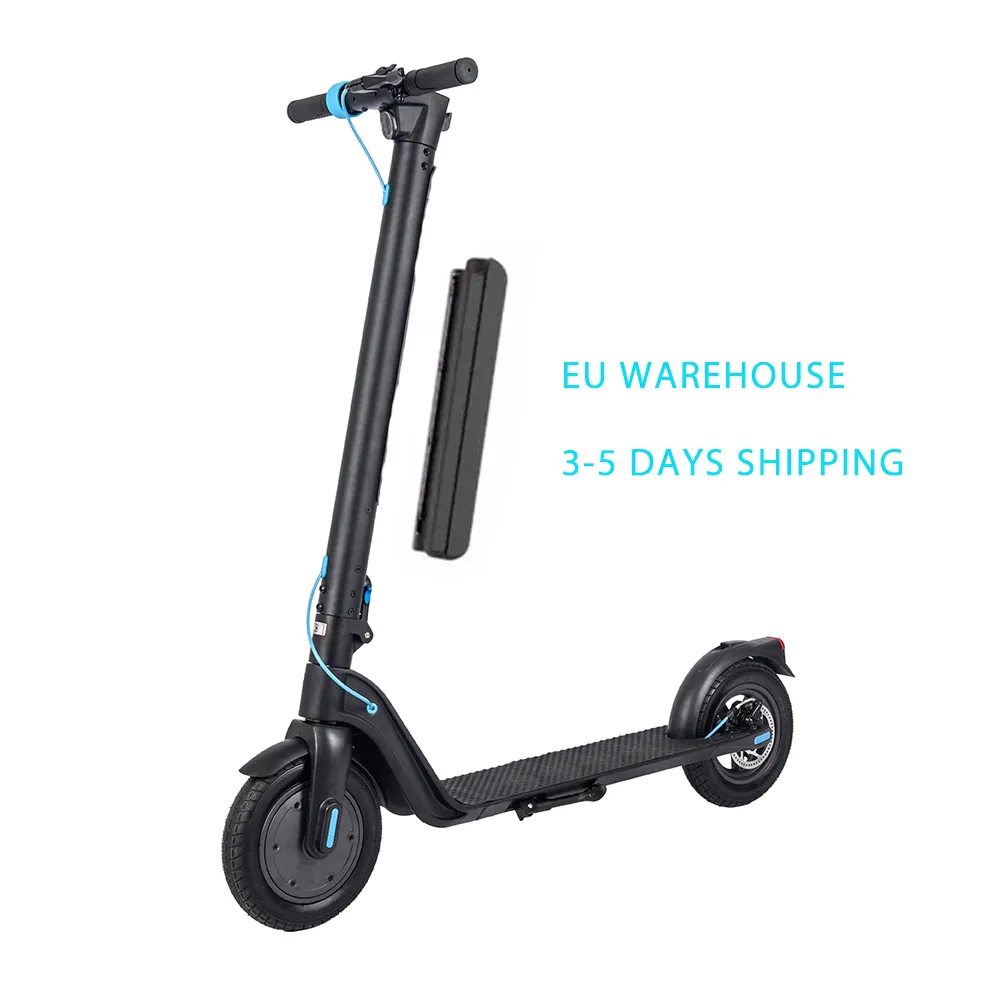 DDP Europe stock factory price electric scooter 10inch Removable Lithium Battery motor best electric scooter for adult