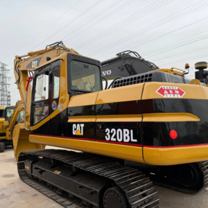 Pelle sur chenilles Caterpillar 320BL hydraulique 20t Excavatrice CAT 320BL d'occasion en bon état à vendre à bas prix - Product Image 1
