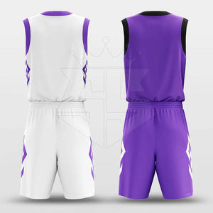 Uniforme de baloncesto reversible personalizado a bajo precio, hecho en Pakistán, ropa deportiva para hombre, uniforme de baloncesto - Product Image 4