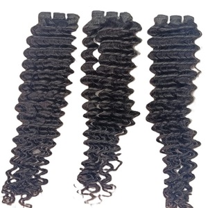 Extensiones de cabello rizado birmano Extensión de cabello humano de un solo donante para niñas y mujeres - Product Image 1