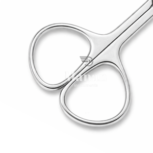 Tijeras para Cutículas de Acero Inoxidable con Punta Afilada - Herramienta Profesional de Manicura y Cuidado de Uñas para Diestros, Duraderas, Marca MANAN - Product Image 3