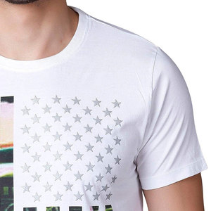 T-shirt pour homme en coton 100% de qualité supérieure, en vente en ligne, avec impression graphique moderne, coupe ample et confortable - Product Image 2