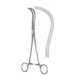 Pinza Hemostática Pedicular Curva de Acero Inoxidable, Instrumento Quirúrgico Manual con Certificación CE de SurgiRight Instrument - Product Image 3