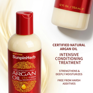 Traitement revitalisant intensif à l'huile d'argan Creme of Nature pour cheveux secs, abîmés et crépus, soin réparateur hydratant - Product Image 3