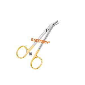 Tijeras para Lister neuroquirúrgicas, instrumentos de microcirugía de 9 CM, acero inoxidable AISI 420, Manual CE certificado Clase III de buena reputación - Product Image 4