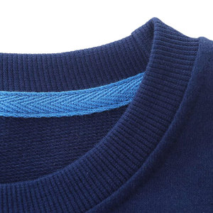 Venta al por mayor de sudaderas de manga larga de color sólido para niñas suave impreso niños ropa suéter para niños - Product Image 4