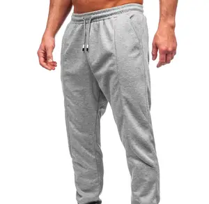 Мужские спортивные штаны и брюки с логотипом на заказ, высококачественные повседневные мужские облегающие спортивные штаны, быстросохнущие дышащие тренировочные брюки