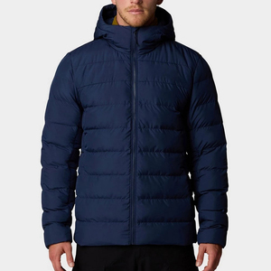 แจ็กเก็ตขนเป็ดกันลมสำหรับผู้ชายเสื้อแจ็คเก็ตขนเป็ดแบบสั่งทำสำหรับเสื้อโค้ทฤดูหนาวเสื้อแจ็คเก็ตสำหรับผู้ชายน้ำหนักเบามาก - Product Image 1