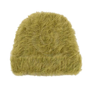 หมวกบีนนี่ขนสัตว์เทียมขนปุยที่มีดีไซน์เพรียวบางสำหรับฤดูหนาวหมวกบีนนี่ขนยาวใส่สบายและดูทันสมัย - Product Image 5
