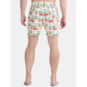 Logo personnalisé vente en gros 100% short de bain décontracté en polyester léger séchage rapide respirant vêtements de plage pour l'été en plein air hommes - Product Image 4