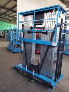 Plateforme élévatrice en alliage d'aluminium, double mât - Product Image 2